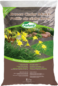 Brown Cedar Mulch